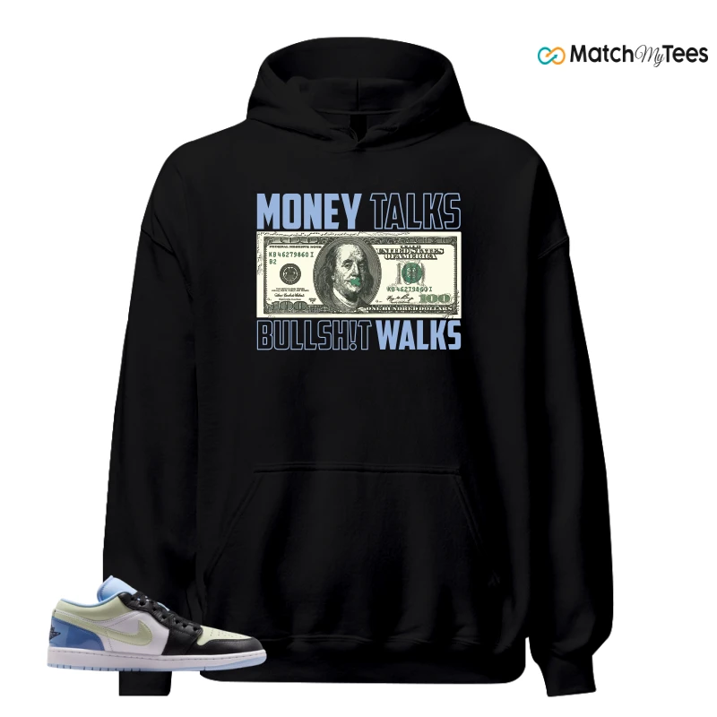 NIKE AIR JORDAN 1 LOW MISMATCHED PATENT SNEAKER Matching Tees hoodie