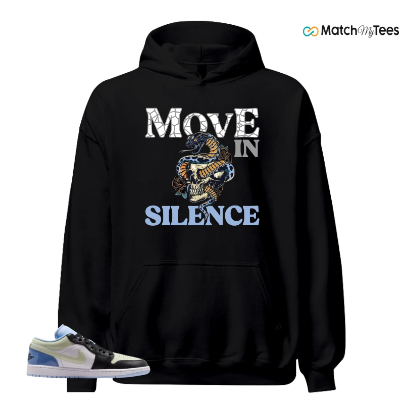 NIKE AIR JORDAN 1 LOW MISMATCHED PATENT SNEAKER Matching Tees hoodie