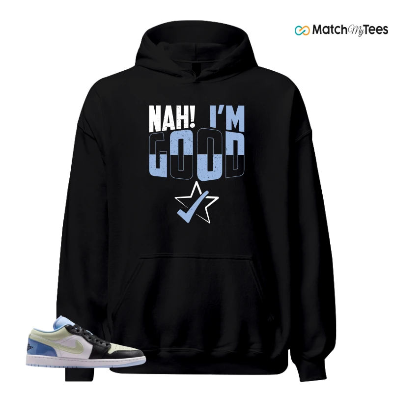 NIKE AIR JORDAN 1 LOW MISMATCHED PATENT SNEAKER Matching Tees hoodie