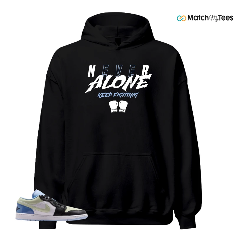 NIKE AIR JORDAN 1 LOW MISMATCHED PATENT SNEAKER Matching Tees hoodie