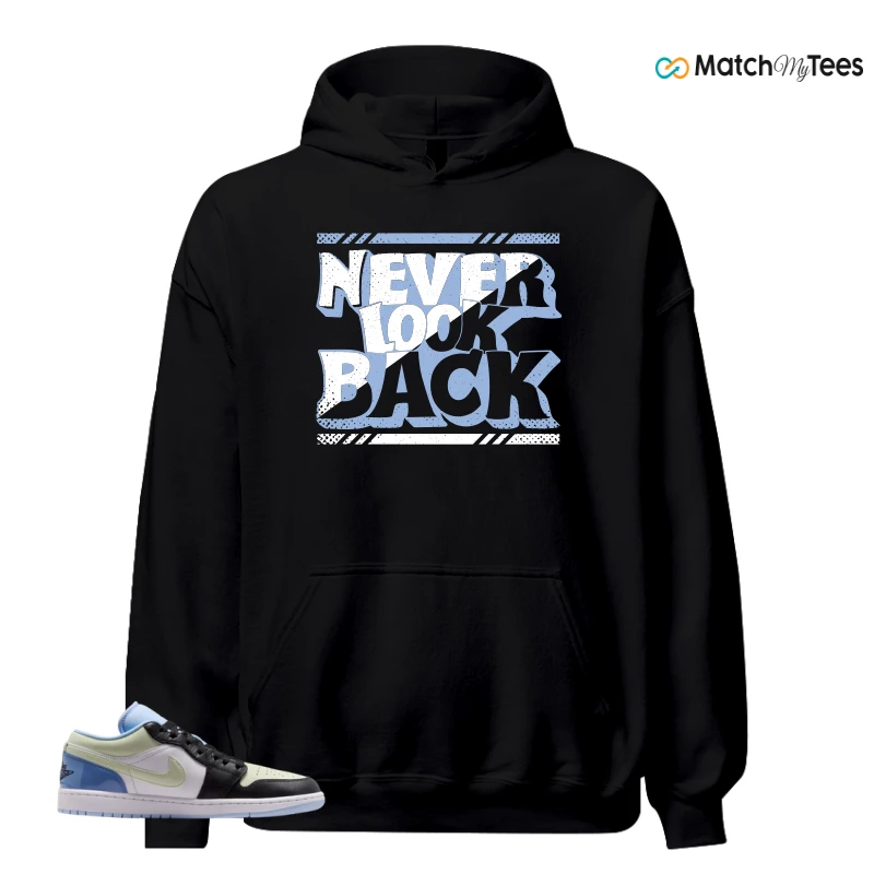 NIKE AIR JORDAN 1 LOW MISMATCHED PATENT SNEAKER Matching Tees hoodie