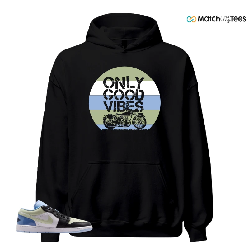 NIKE AIR JORDAN 1 LOW MISMATCHED PATENT SNEAKER Matching Tees hoodie