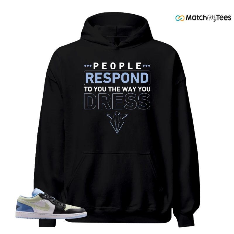 NIKE AIR JORDAN 1 LOW MISMATCHED PATENT SNEAKER Matching Tees hoodie