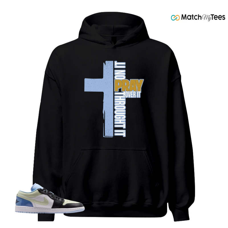 NIKE AIR JORDAN 1 LOW MISMATCHED PATENT SNEAKER Matching Tees hoodie