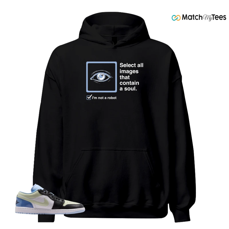 NIKE AIR JORDAN 1 LOW MISMATCHED PATENT SNEAKER Matching Tees hoodie