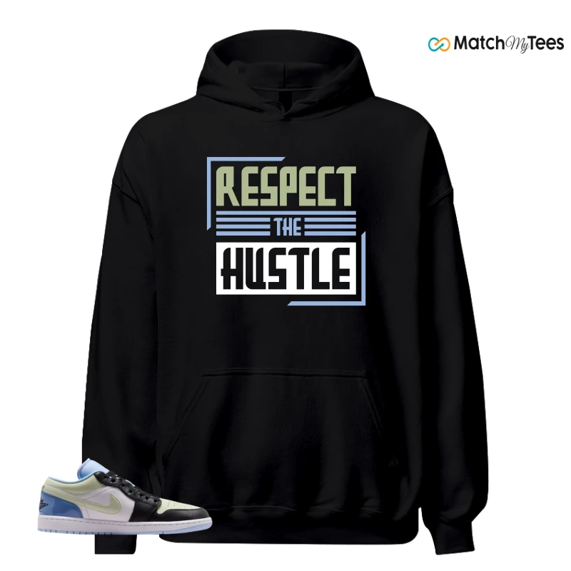 NIKE AIR JORDAN 1 LOW MISMATCHED PATENT SNEAKER Matching Tees hoodie