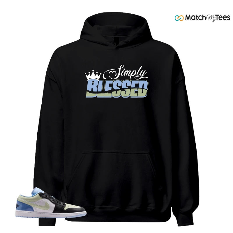 NIKE AIR JORDAN 1 LOW MISMATCHED PATENT SNEAKER Matching Tees hoodie