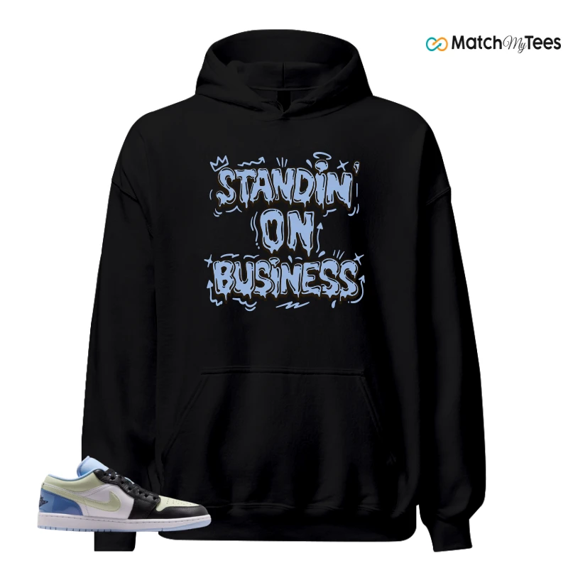 NIKE AIR JORDAN 1 LOW MISMATCHED PATENT SNEAKER Matching Tees hoodie