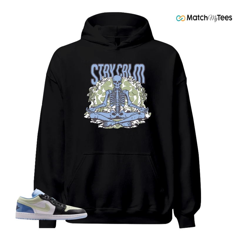 NIKE AIR JORDAN 1 LOW MISMATCHED PATENT SNEAKER Matching Tees hoodie