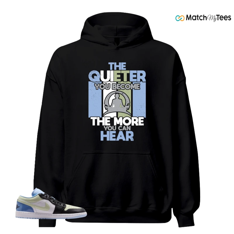 NIKE AIR JORDAN 1 LOW MISMATCHED PATENT SNEAKER Matching Tees hoodie