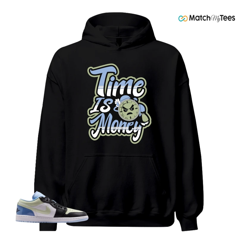 NIKE AIR JORDAN 1 LOW MISMATCHED PATENT SNEAKER Matching Tees hoodie