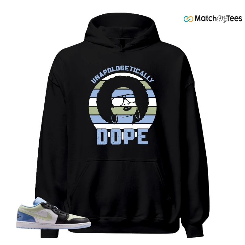 NIKE AIR JORDAN 1 LOW MISMATCHED PATENT SNEAKER Matching Tees hoodie