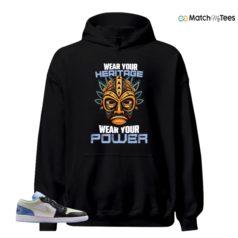 NIKE AIR JORDAN 1 LOW MISMATCHED PATENT SNEAKER Matching Tees hoodie