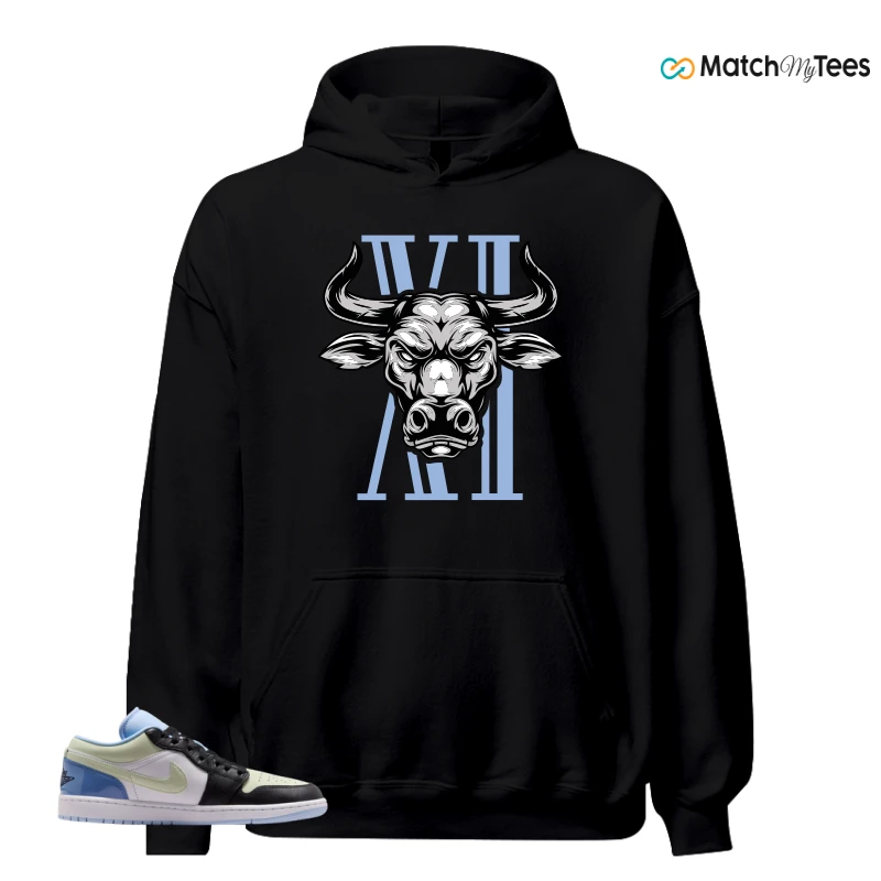 NIKE AIR JORDAN 1 LOW MISMATCHED PATENT SNEAKER Matching Tees hoodie