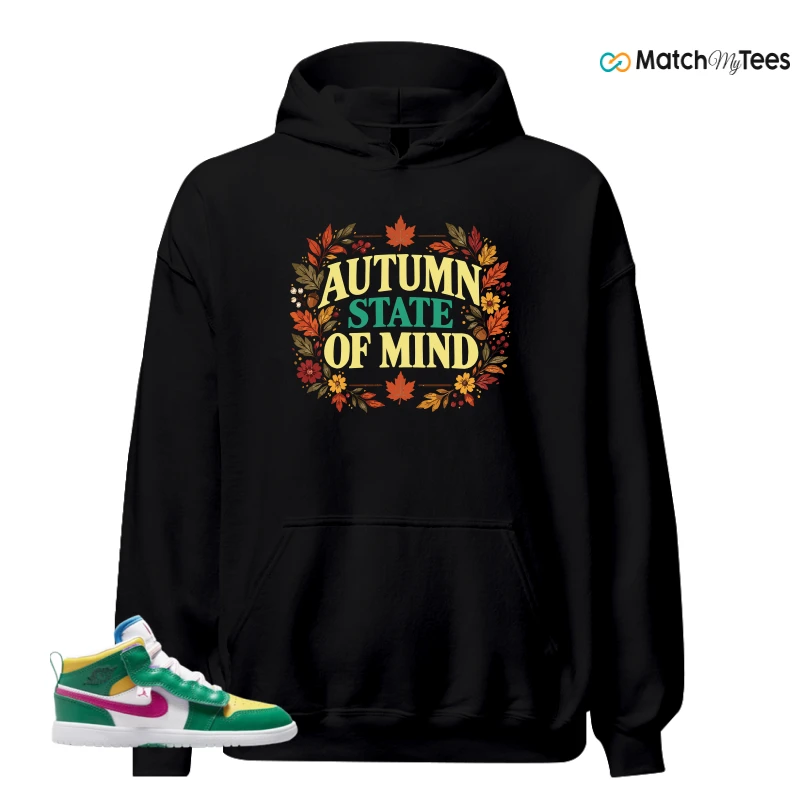 NIKE AIR JORDAN 1 MID ALT MALACHITE WHITE UNIVERSITY GOLD ACTIVE PINK (PS) SNEAKER Matching Tees hoodie