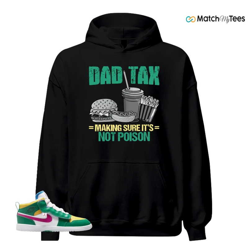 NIKE AIR JORDAN 1 MID ALT MALACHITE WHITE UNIVERSITY GOLD ACTIVE PINK (PS) SNEAKER Matching Tees hoodie