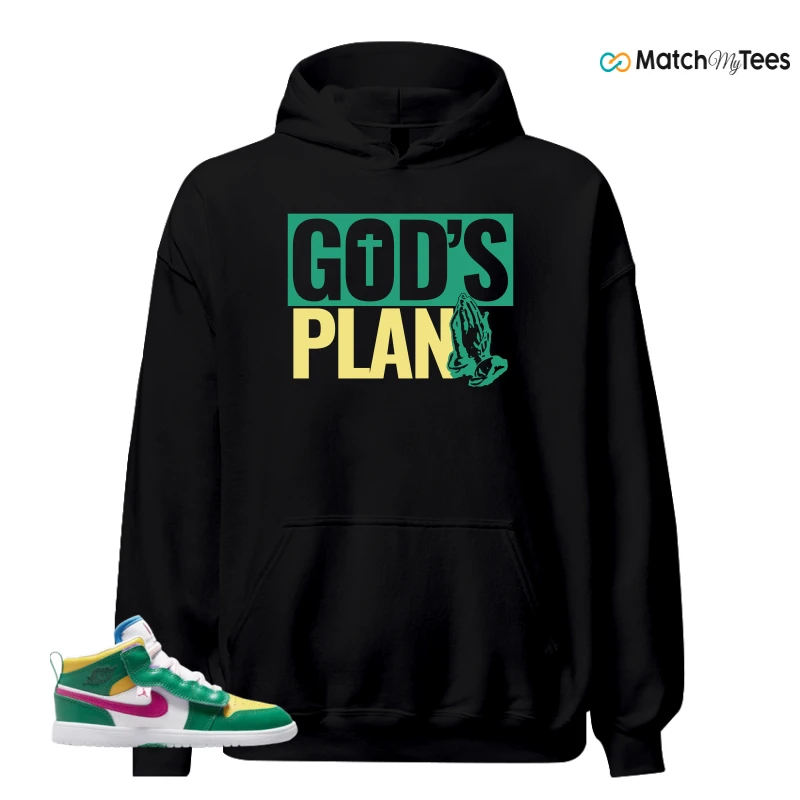 NIKE AIR JORDAN 1 MID ALT MALACHITE WHITE UNIVERSITY GOLD ACTIVE PINK (PS) SNEAKER Matching Tees hoodie