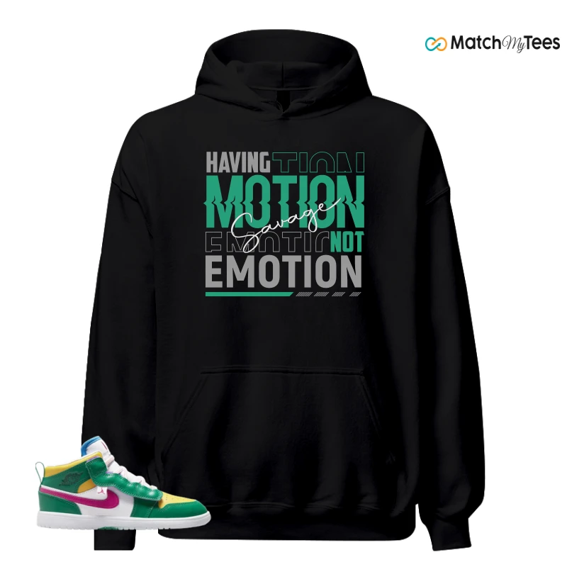 NIKE AIR JORDAN 1 MID ALT MALACHITE WHITE UNIVERSITY GOLD ACTIVE PINK (PS) SNEAKER Matching Tees hoodie