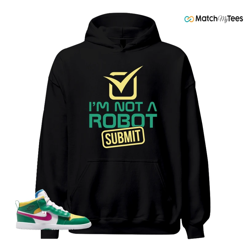 NIKE AIR JORDAN 1 MID ALT MALACHITE WHITE UNIVERSITY GOLD ACTIVE PINK (PS) SNEAKER Matching Tees hoodie