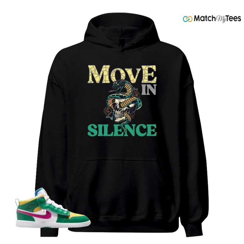 NIKE AIR JORDAN 1 MID ALT MALACHITE WHITE UNIVERSITY GOLD ACTIVE PINK (PS) SNEAKER Matching Tees hoodie