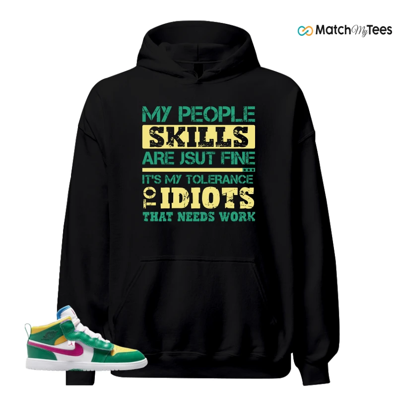 NIKE AIR JORDAN 1 MID ALT MALACHITE WHITE UNIVERSITY GOLD ACTIVE PINK (PS) SNEAKER Matching Tees hoodie