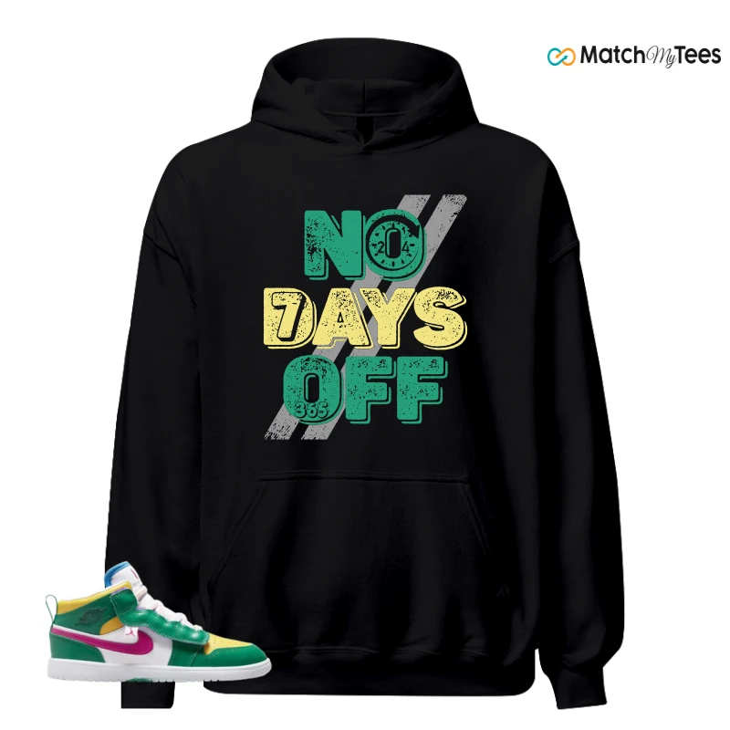 NIKE AIR JORDAN 1 MID ALT MALACHITE WHITE UNIVERSITY GOLD ACTIVE PINK (PS) SNEAKER Matching Tees hoodie