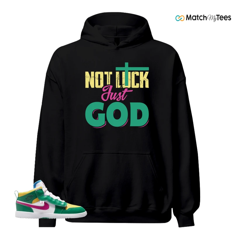 NIKE AIR JORDAN 1 MID ALT MALACHITE WHITE UNIVERSITY GOLD ACTIVE PINK (PS) SNEAKER Matching Tees hoodie