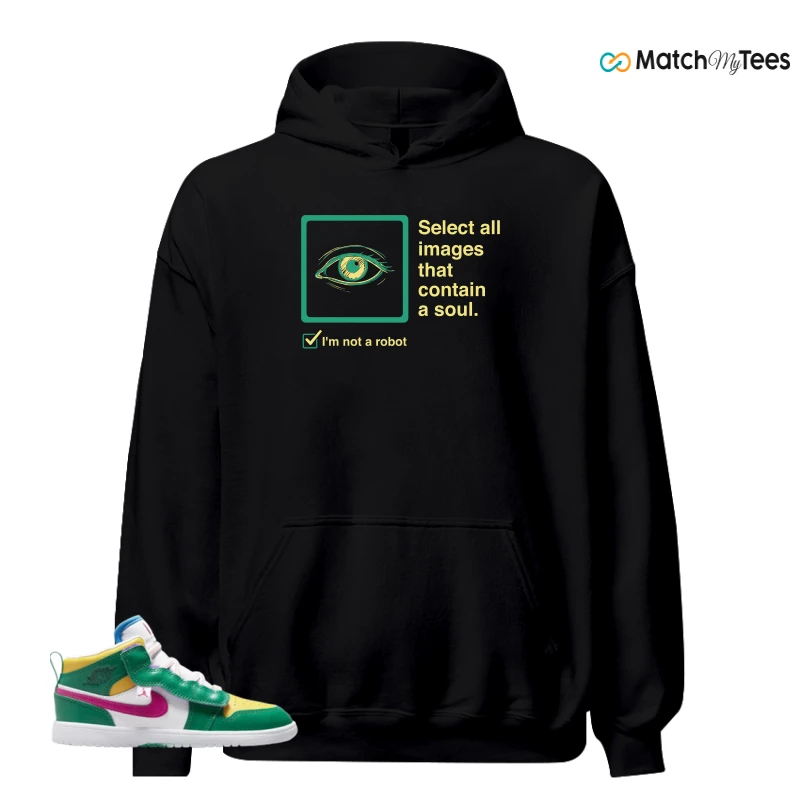 NIKE AIR JORDAN 1 MID ALT MALACHITE WHITE UNIVERSITY GOLD ACTIVE PINK (PS) SNEAKER Matching Tees hoodie