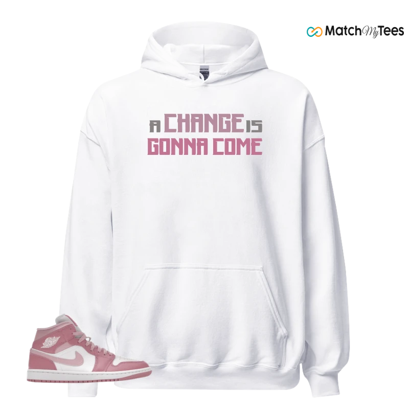 NIKE AIR JORDAN 1 MID ELEMENTAL PINK ICED CARMINE (WOMEN'S) SNEAKER Matching Tees hoodie