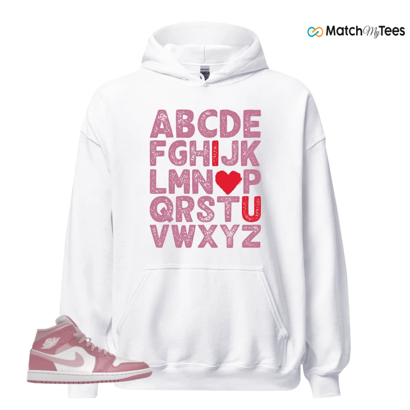 NIKE AIR JORDAN 1 MID ELEMENTAL PINK ICED CARMINE (WOMEN'S) SNEAKER Matching Tees hoodie