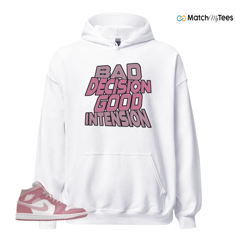 NIKE AIR JORDAN 1 MID ELEMENTAL PINK ICED CARMINE (WOMEN'S) SNEAKER Matching Tees hoodie