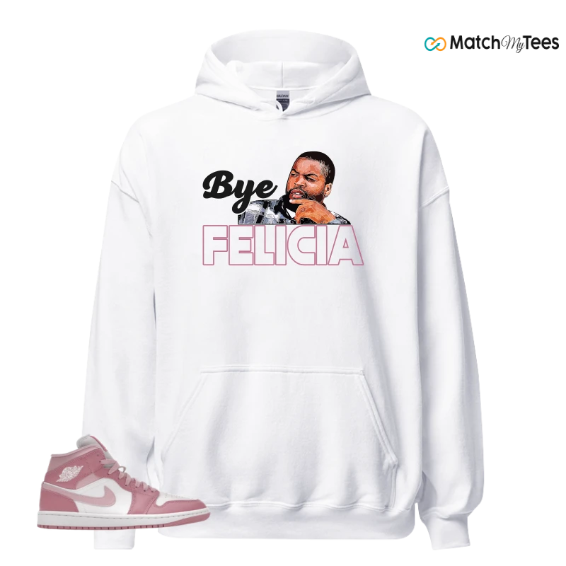 NIKE AIR JORDAN 1 MID ELEMENTAL PINK ICED CARMINE (WOMEN'S) SNEAKER Matching Tees hoodie