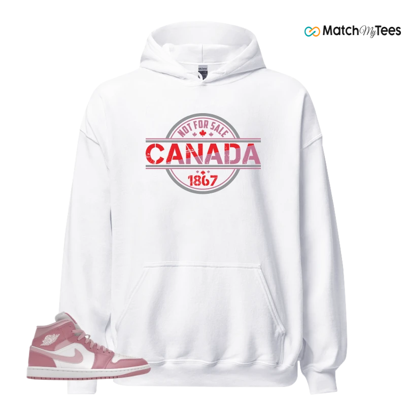 NIKE AIR JORDAN 1 MID ELEMENTAL PINK ICED CARMINE (WOMEN'S) SNEAKER Matching Tees hoodie
