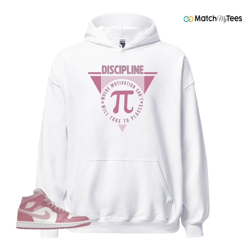 NIKE AIR JORDAN 1 MID ELEMENTAL PINK ICED CARMINE (WOMEN'S) SNEAKER Matching Tees hoodie
