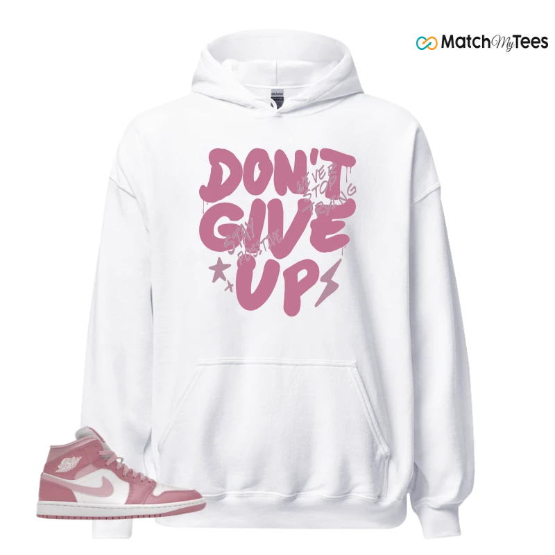 NIKE AIR JORDAN 1 MID ELEMENTAL PINK ICED CARMINE (WOMEN'S) SNEAKER Matching Tees hoodie