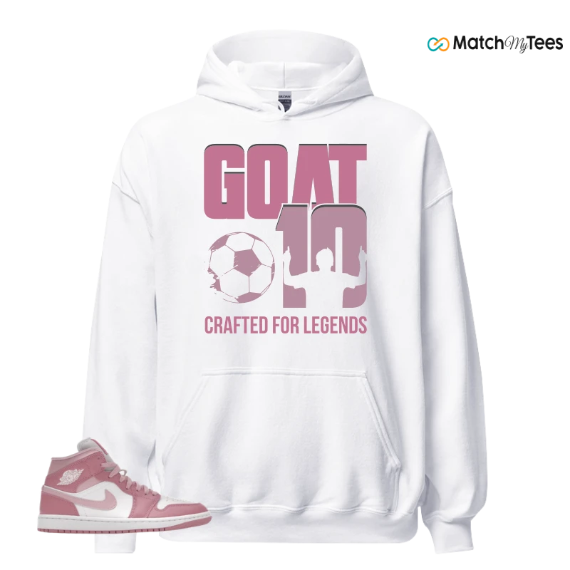 NIKE AIR JORDAN 1 MID ELEMENTAL PINK ICED CARMINE (WOMEN'S) SNEAKER Matching Tees hoodie
