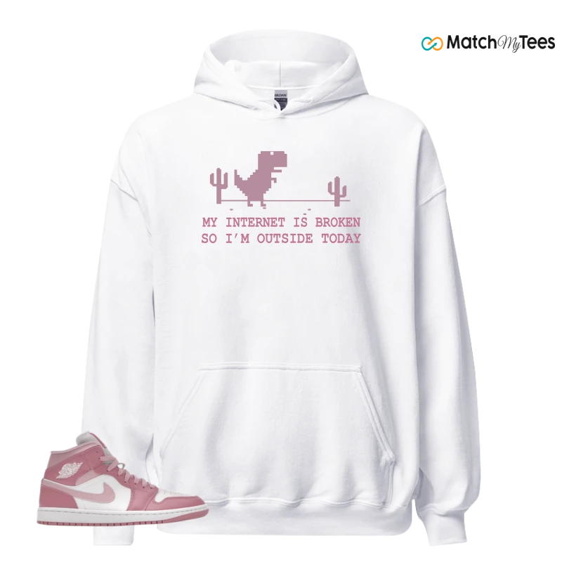 NIKE AIR JORDAN 1 MID ELEMENTAL PINK ICED CARMINE (WOMEN'S) SNEAKER Matching Tees hoodie