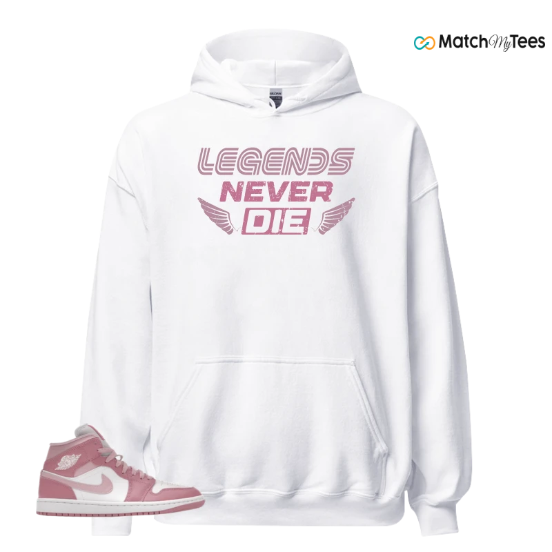 NIKE AIR JORDAN 1 MID ELEMENTAL PINK ICED CARMINE (WOMEN'S) SNEAKER Matching Tees hoodie