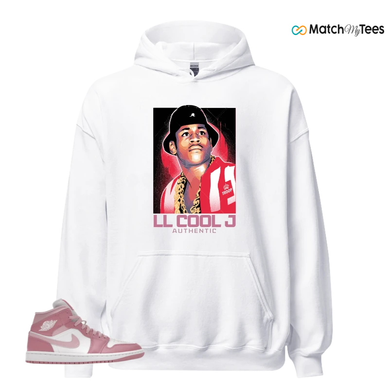 NIKE AIR JORDAN 1 MID ELEMENTAL PINK ICED CARMINE (WOMEN'S) SNEAKER Matching Tees hoodie