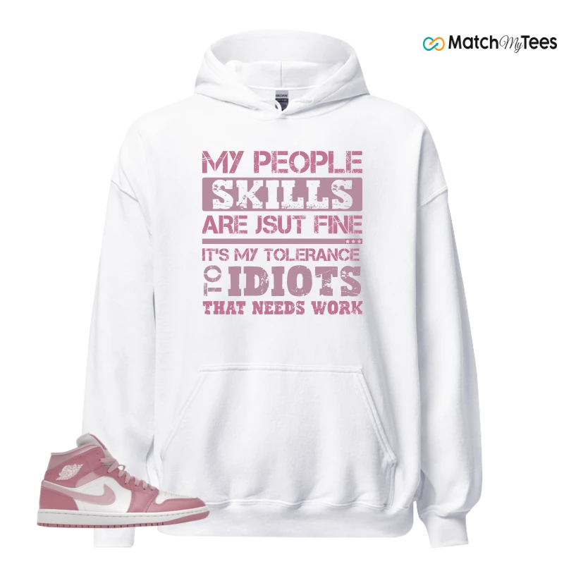 NIKE AIR JORDAN 1 MID ELEMENTAL PINK ICED CARMINE (WOMEN'S) SNEAKER Matching Tees hoodie