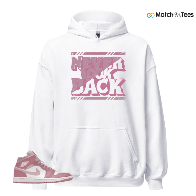 NIKE AIR JORDAN 1 MID ELEMENTAL PINK ICED CARMINE (WOMEN'S) SNEAKER Matching Tees hoodie