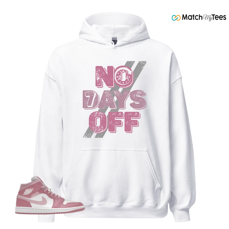 NIKE AIR JORDAN 1 MID ELEMENTAL PINK ICED CARMINE (WOMEN'S) SNEAKER Matching Tees hoodie
