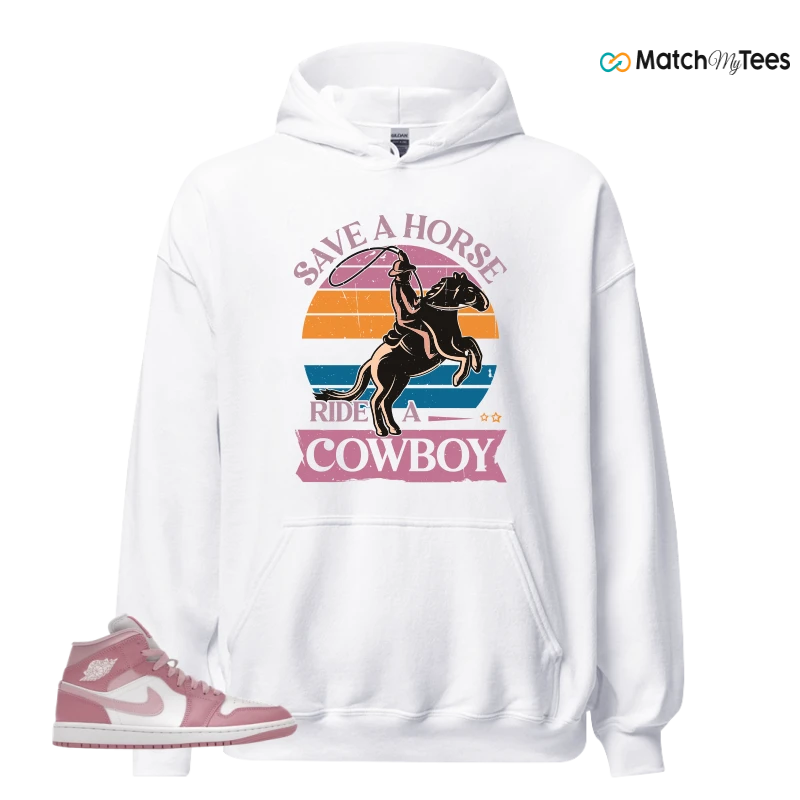 NIKE AIR JORDAN 1 MID ELEMENTAL PINK ICED CARMINE (WOMEN'S) SNEAKER Matching Tees hoodie