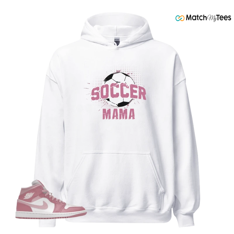 NIKE AIR JORDAN 1 MID ELEMENTAL PINK ICED CARMINE (WOMEN'S) SNEAKER Matching Tees hoodie