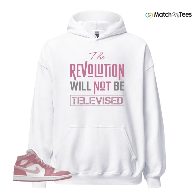 NIKE AIR JORDAN 1 MID ELEMENTAL PINK ICED CARMINE (WOMEN'S) SNEAKER Matching Tees hoodie