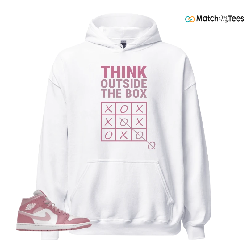 NIKE AIR JORDAN 1 MID ELEMENTAL PINK ICED CARMINE (WOMEN'S) SNEAKER Matching Tees hoodie