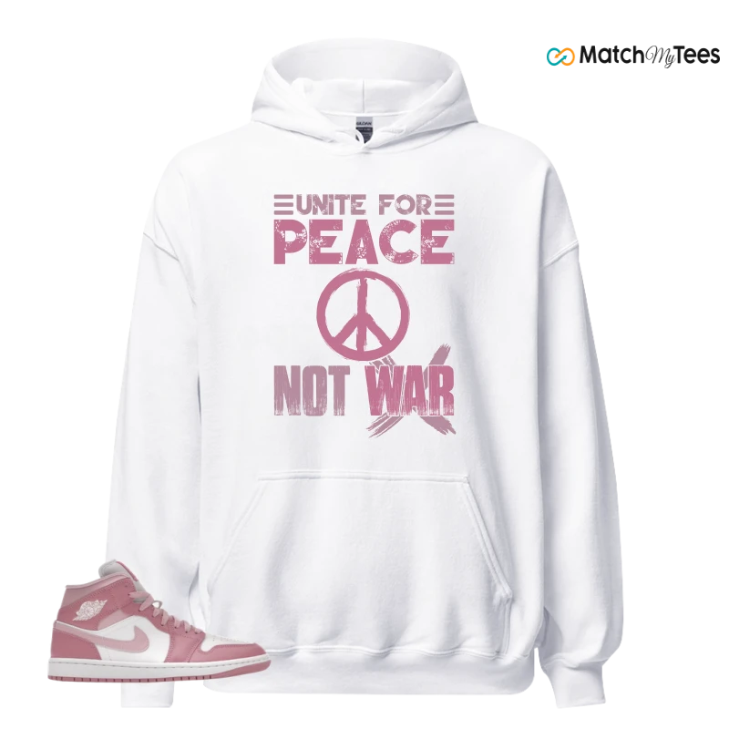 NIKE AIR JORDAN 1 MID ELEMENTAL PINK ICED CARMINE (WOMEN'S) SNEAKER Matching Tees hoodie