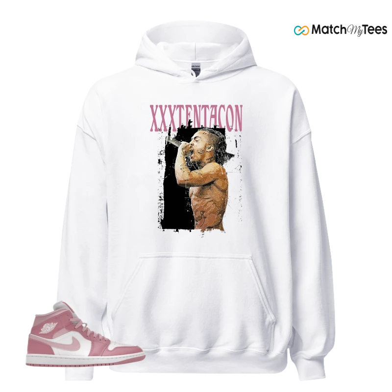 NIKE AIR JORDAN 1 MID ELEMENTAL PINK ICED CARMINE (WOMEN'S) SNEAKER Matching Tees hoodie