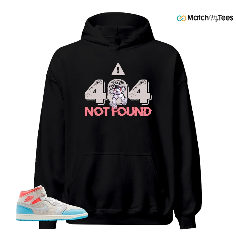 NIKE AIR JORDAN 1 MID SAIL HOT LAVA BLUE CHILL SNEAKER Matching Tees hoodie