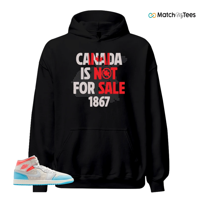 NIKE AIR JORDAN 1 MID SAIL HOT LAVA BLUE CHILL SNEAKER Matching Tees hoodie